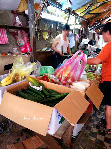Vegetables & Fruits Stall @ Huayin Street, Taiwan